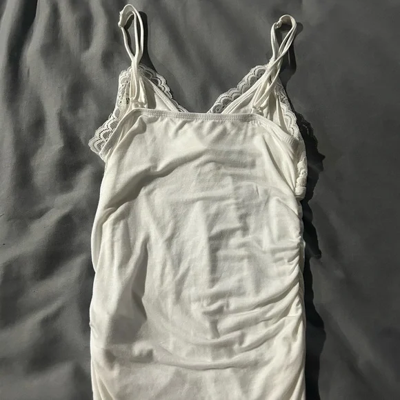 SHEIN Ivory Cami with Delicate Trim - Picture 2 of 5